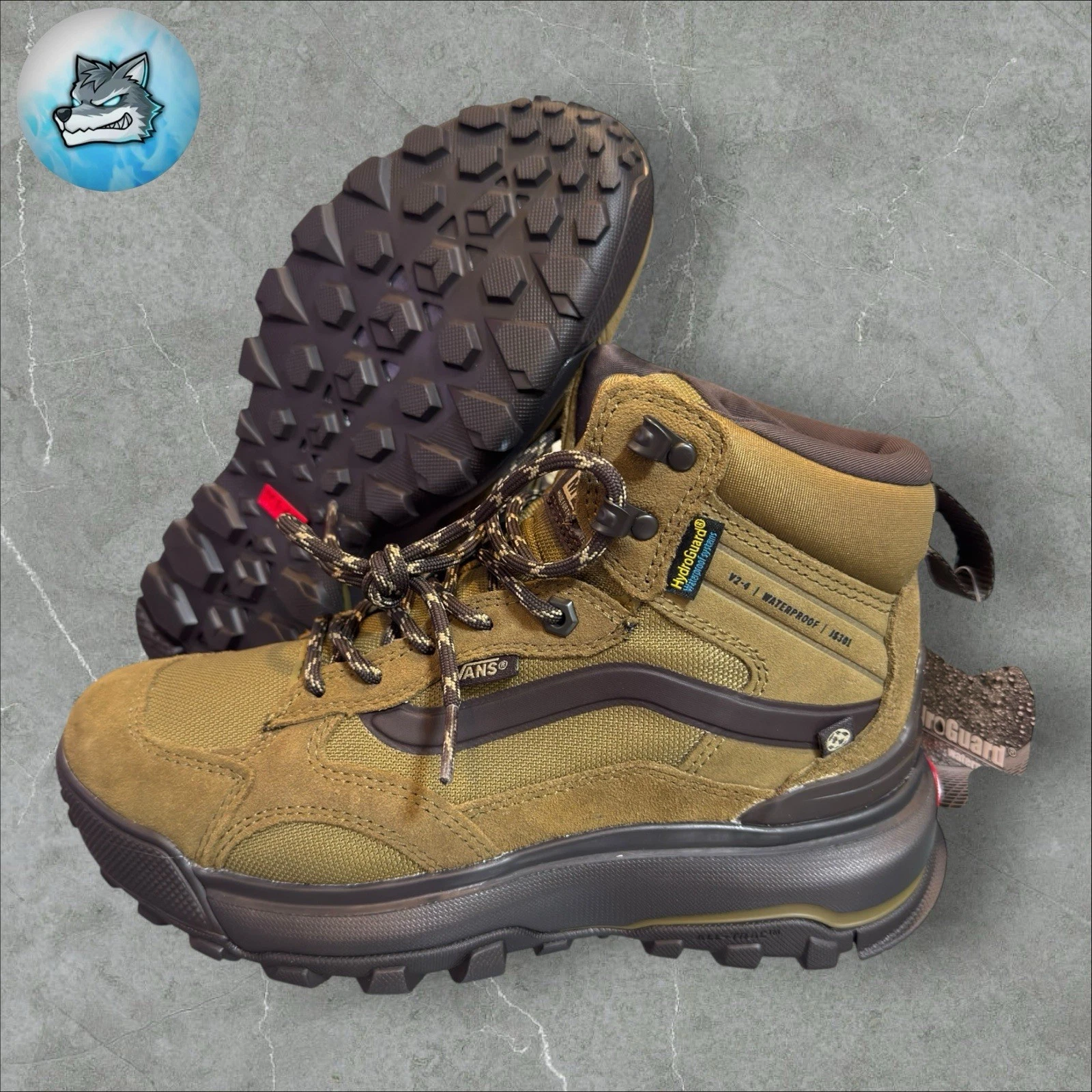 Vans Crestline All-Terrain Waterproof Sneaker Boots 'Tobacco Brown' Men's 5.5