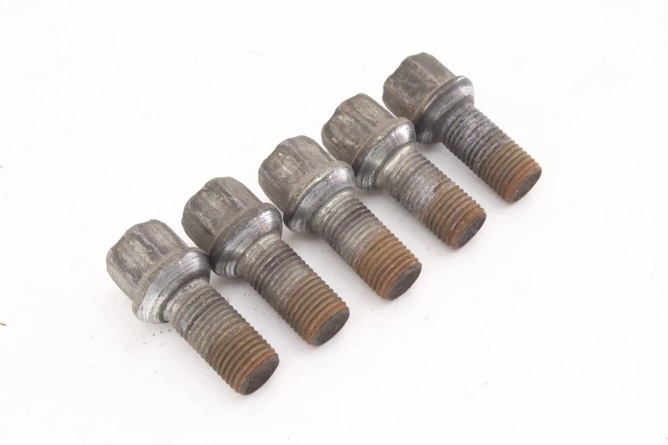 05-16 Volkswagen Jetta llanta tuerca perno (juego de 5) OEM Foto 2 de 4