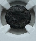 ROMAN REPUBLIC - ANONYMOUS AE LITRA  241-235 BC - NGC F - FREE SHIPPING! — photo 2