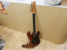 [Vintage] MOON PGM Old Logo Stratocaster Oil Finish Walnut '80s' '90s Guitar