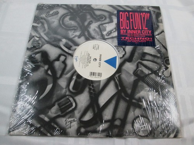 #ad #ad Inner City Big Fun 12quot; Vinyl 1988 House Techno IN SHRINK w HYPE STICKER EX $24.99