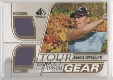 2021 SP Game Used Tour Gear Gold 55/149 Annika Sorenstam #TG-AS 0jm5