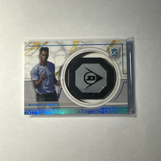 2025 Topps Royalty Tennis One Of One 1/1 Michael Mmoh Event Use