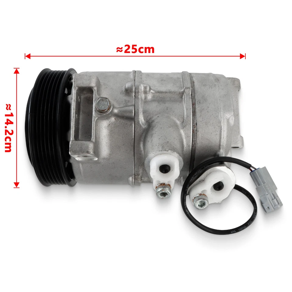 A/C Compressor w/ Clutch For Nissan Jeep Patriot 1.8L 2.0L 2.4L 2009 2010-2016 Foto 2 de 4