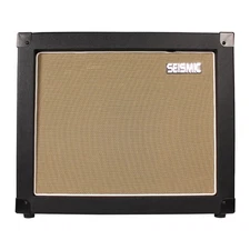 - 1x12 GUITAR SPEAKER CAB EMPTY - 7 Ply Birch - 12" Speakerless Cabinet - Bla...