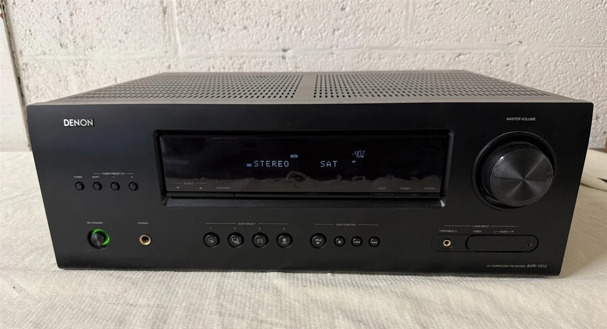 Denon AVR 1312 5.1 Channel 75 Watt Receiver for sale online | eBay