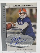 2004 SAGE Hit Auto Silver Josh Harris #A5 Auto - Bowling Green