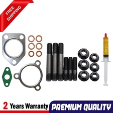 Turbo Charger Studs, Gaskets&Lubricant Kit For Kia Sorento D4CB 2.5L
