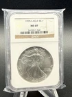 1995 American Silver Eagle Dollar MS69 NGC Mint State 69