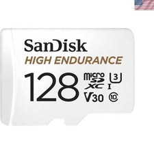 128GB High Endurance MicroSDXC Card with Adapter