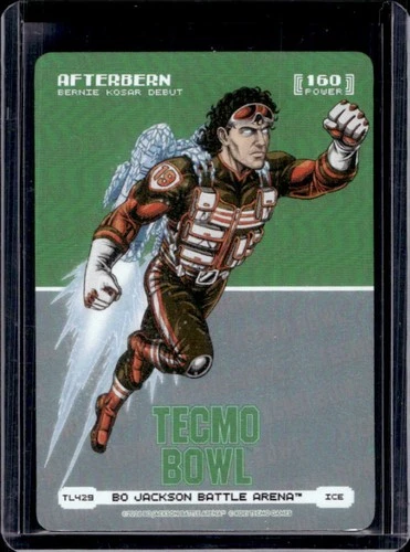 2026 Bo Jackson Battle Arena Tecmo Bowl Afterbern Debut Logofoil SP #TL429