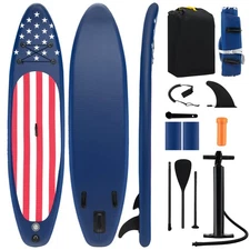 10' x 30" Inflatable Stand Up Paddle Board w/ Premium SUP Accessories Hand Pump