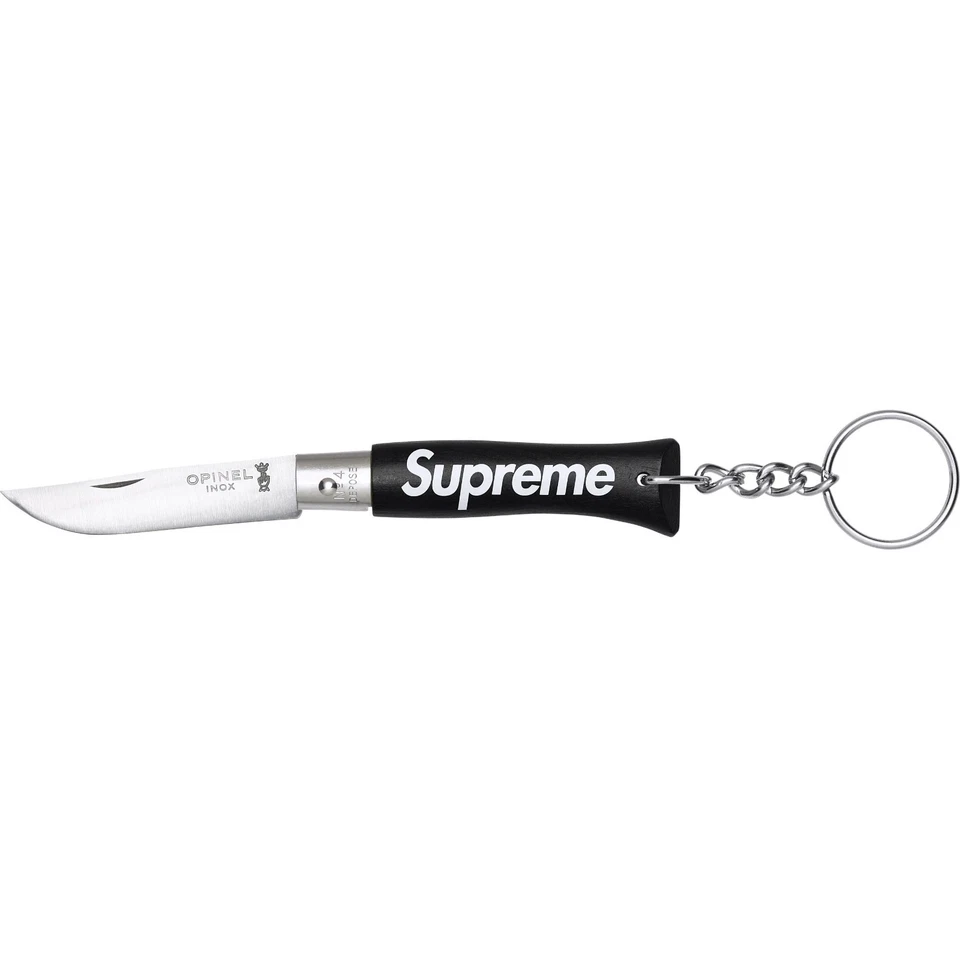 *IN-HAND* Supreme Opinel No. 4 Keychain Pocket Knife (Set of 3 colors) - Image 3 of 4