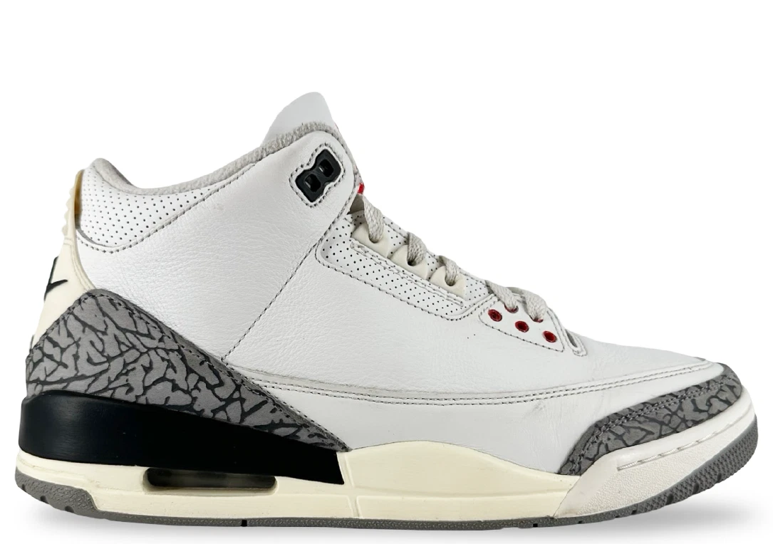 Jordan 3 Retro Mid White Cement Reimagined for Sale - Authenticity