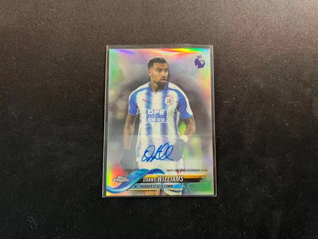 2018-19 Topps Chrome Premier League Silver Auto #15 Danny Williams