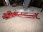 Vintage Tonka Fire Arial Ladder Truck 1964 #998 Ok Fair Condition