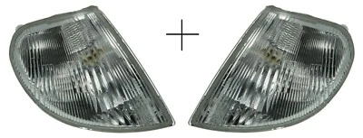 2X POUR PARTNER BERLINGO 96-08 CLIGNOTANT AVANT GAUCHE+DROITE TRANSPARENT NEUF - Photo 1/2