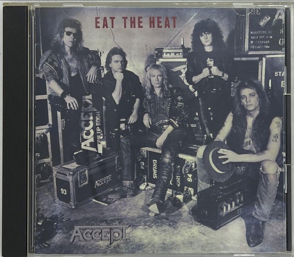 Eat the Heat by Accept (CD, 1989) heavy metal, hard rock, German