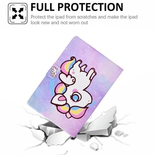For iPad 5th 6th 7th 8th 9th 10th Gen Smart Case Flip Leather Wallet Stand Cover - Picture 197 of 303