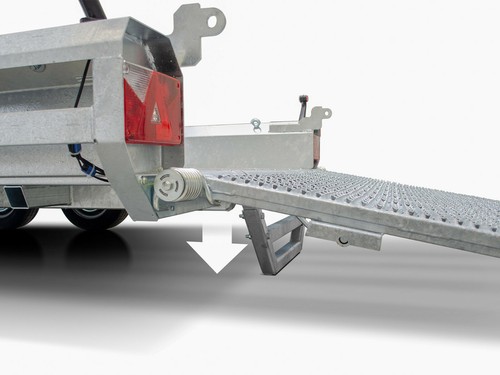 ❌Anssems Hulco TERRAX-1 1500 Baumaschinen-anhänger Mini-Baggeranhänger ❌ - Bild 3 von 5