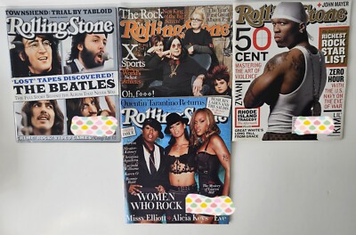 Vintage 2002 - 2003 Rolling Stone Magazine - Select An Issue | eBay