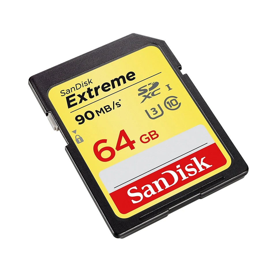 SanDisk Extreme 64GB SDXC 90 MB/S 600x UHS-1 SD Class 10 Memory Card U3 Camera - Image 3 of 3