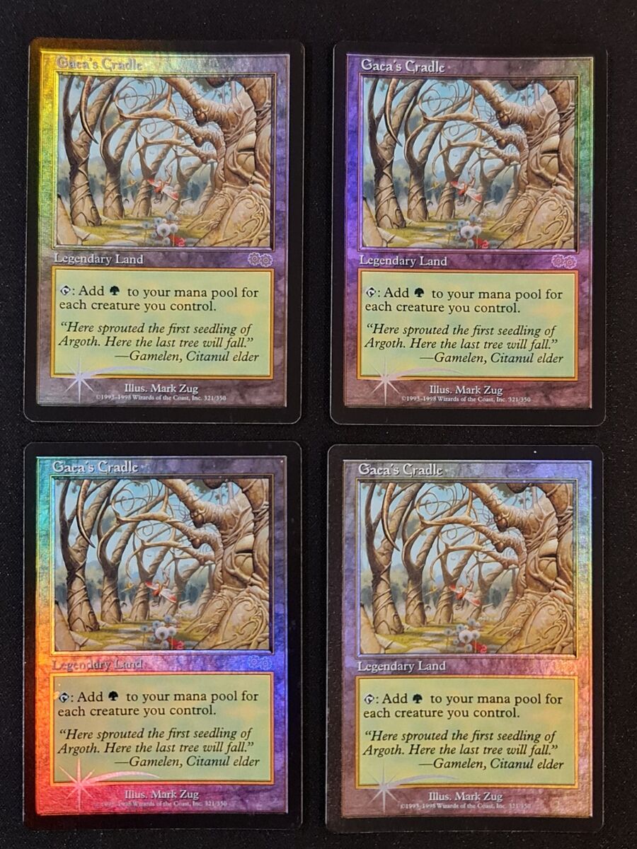 MTG - 4x FOIL Gaea's Cradle Judge Promo SP or NM | eBay MTG - 4x FOIL Gaea's Cradle Judge Promo SP or NM | eBay
