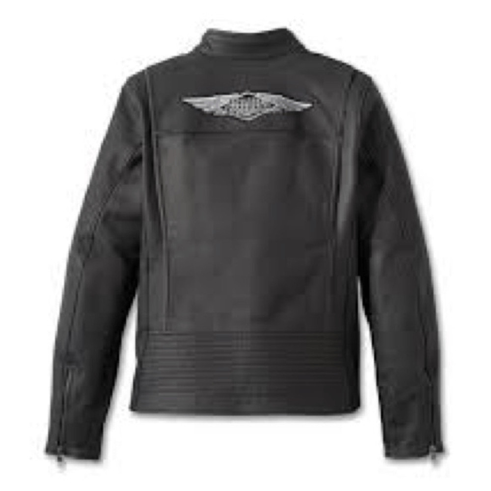 NWT Harley Davidson Revelry 120 Anniversary Black Leather Jacket Medium SOLD OUT image 2