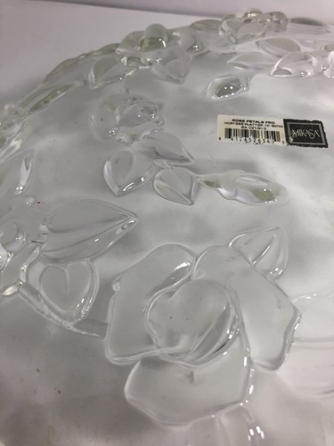Mikasa Rosa Petals Frost SA 021/913 Hostess Platter 13" Dish - Picture 9 of 9