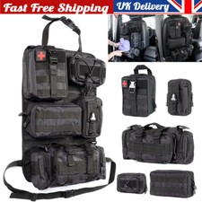 Car Tactical Seat Back Vehicle MOLLE System Panel Organizer Bag Packet Storage