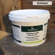 Holzspachtel Holzkitt STARK Spachtelmasse - Schwarz - 1kg