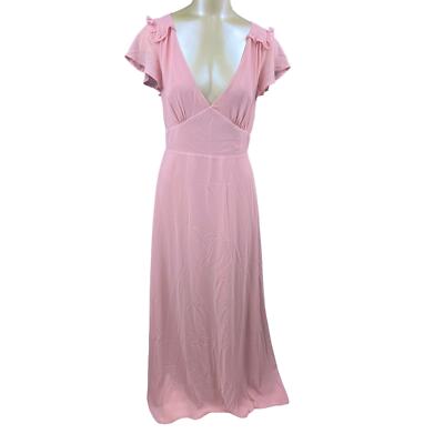NWT ModCloth you're flowing places dusty rose maxi sz 8 v neck Formal Semi | eBay NWT ModCloth you're flowing places dusty rose maxi sz 8 v neck Formal Semi | eBay