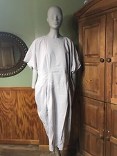 ASOS Design Curve Ripped Dress Grey Size US16 NWT