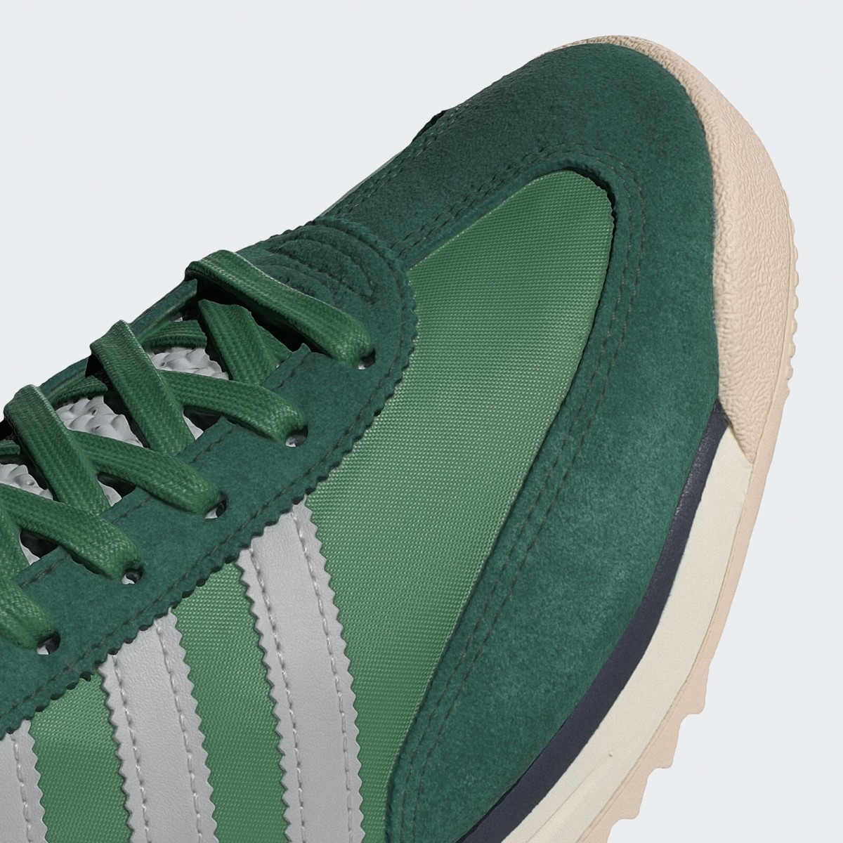 Adidas SL 72 RS Shoes Original Sneakers Preloved Green/Grey  display picture 2