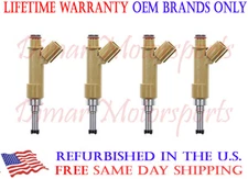 2012-2015 COROLLA 1.8L DENSO Fuel Injector Set of 4