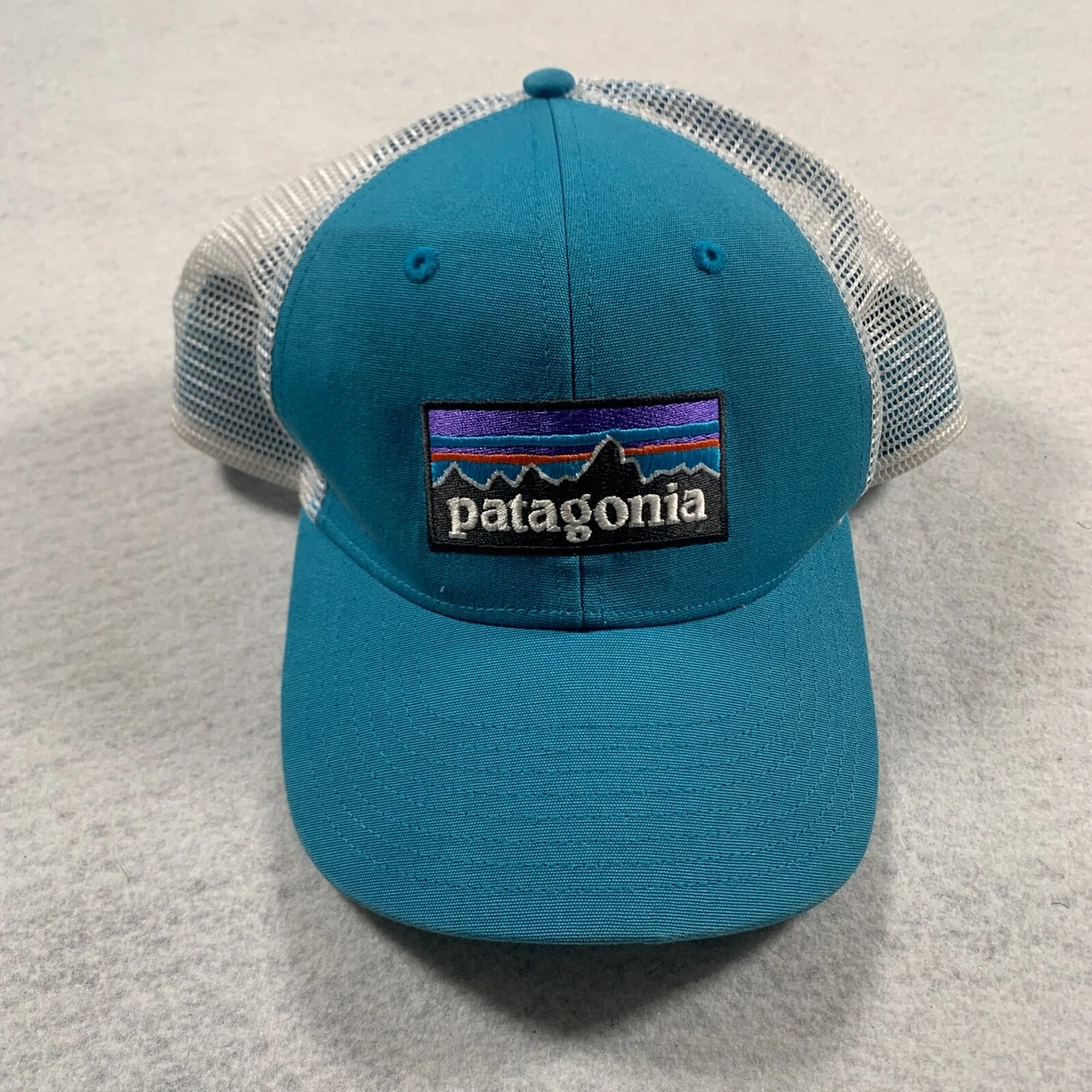 Patagonia Trucker Hat Mens One Size Blue Adjustable Mesh