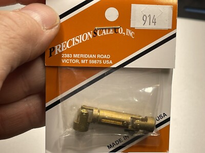 Precision Scale O #914 Joint, Universal, Sliding, Machined 4mm Core for Shaft/Br