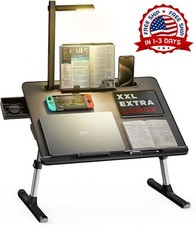 Escritorio para cama para ordenador port til, bandeja para regazo de ordenador