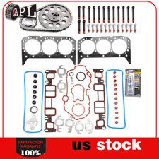 Timing Chain Kit Cover Gasket Bolts Set For 99-05 Chevrolet Astro GMC Jimmy 4.3L
