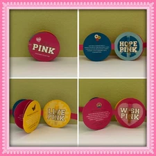 (1) Victoria's Secret HOPE PINK LIVE PINK WISH PINK Sample Eau De Parfum Set