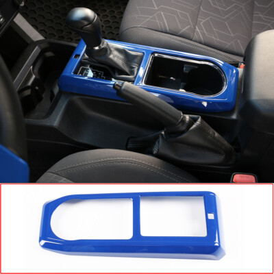 Dark Blue Central Control Gear Panel trim For Toyota Tacoma 2016-2020