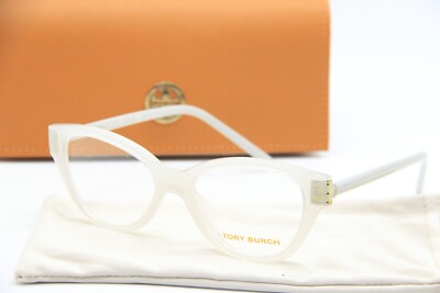NEW TORY BURCH TY 4008U 1145 WHITE GOLD AUTHENTIC EYEGLASSES  display picture 1