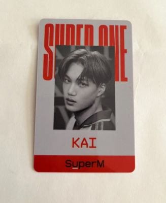 Super M Super One Kai ID Photocard | eBay