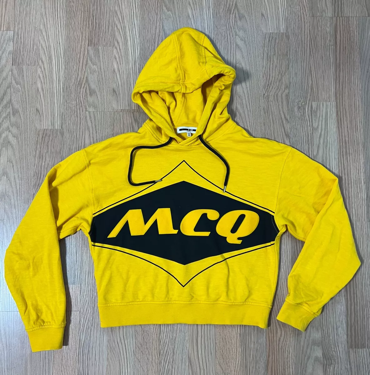 Alexander mcqueen discount yellow hoodie