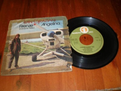IVAN GRAZIANI - Florenz / Angelina - Scheibe 45 Umdrehungen - NUMMER EINS - 1980