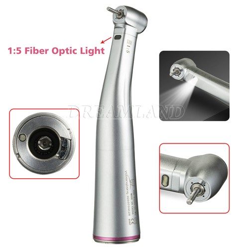 Dental LED Electric Motor Brushless Built in/1:1 1:5 LED Fiber Optic / Handpiece - Picture 18 of 36