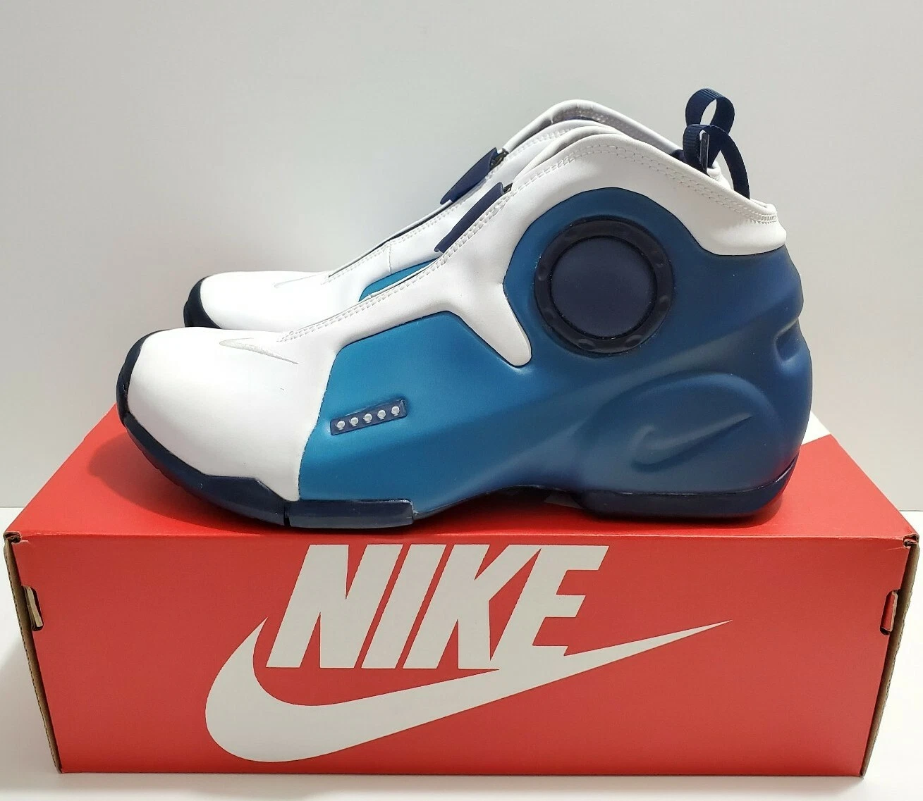 Nike Air Flightposite 2 "Olympic" Foamposite Men's Shoes Sz 6.5 (CD7399-100)
