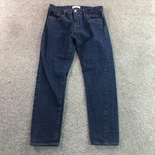 MOUSSY VINTAGE Howa Jeans Womens 28 Blue Dark Wash Indigo Zipper Fly Cotton  | eBay