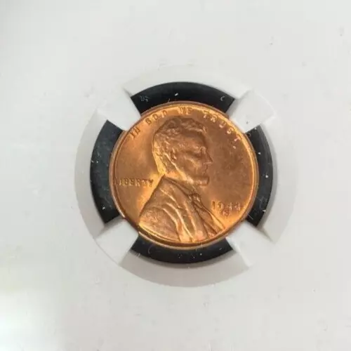 1944-S LINCOLN WHEAT CENT ~ NGC MS 66 RD ~BEAUTIFUL COIN~
