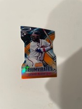 2023 Topps Stadium Club - Triumvirates Orange #T-18 Michael Harris II /50 (RC)